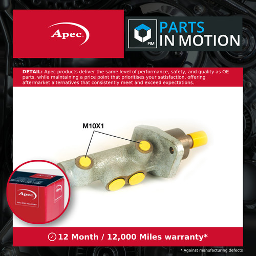 Brake master cylinder fits - master,